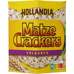 Albert Heijn Hollandia Matzecrackers volkoren aanbieding