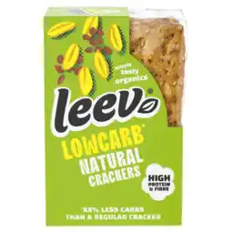 Albert Heijn Leev Lowcarb crackers naturel aanbieding