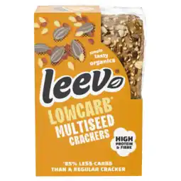 Albert Heijn Leev Lowcarb crackers meerzaden aanbieding