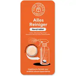 Albert Heijn The Green Lab Co. Allesreiniger bergamot navul-tablet aanbieding