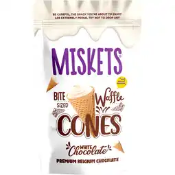 Albert Heijn Miskets Witte chocolade cornet aanbieding