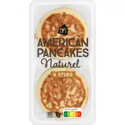 Albert Heijn AH American pancakes naturel aanbieding