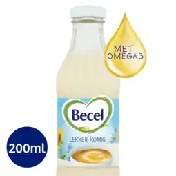 Albert Heijn Becel Romig voor in de koffie aanbieding