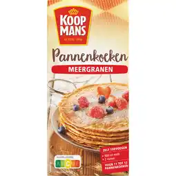 Albert Heijn Koopmans Mix voor pannenkoeken meergranen aanbieding