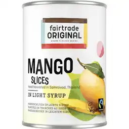 Albert Heijn Fairtrade Original Mango schijven siroop aanbieding