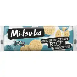 Albert Heijn Mitsuba Sea salt crackers aanbieding