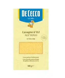 Albert Heijn De Cecco Lasagne all'uovo aanbieding
