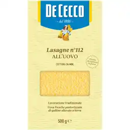 Albert Heijn De Cecco Lasagne all'uovo aanbieding