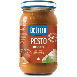 Albert Heijn De Cecco Pesto rosso con mascarpone aanbieding