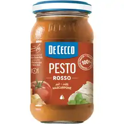 Albert Heijn De Cecco Pesto rosso con mascarpone aanbieding