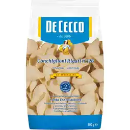 Albert Heijn De Cecco Conchiglioni rigati nr 126 aanbieding