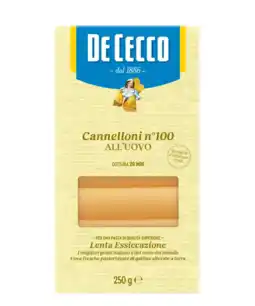 Albert Heijn De Cecco Cannelloni all'uovo aanbieding