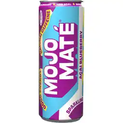 Albert Heijn Mojo Maté Açai blueberry sparkling aanbieding