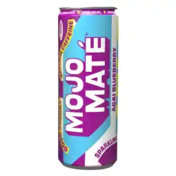 Albert Heijn Mojo Maté Açai blueberry sparkling aanbieding