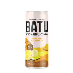 Albert Heijn Batu Kombucha ginger & lemon aanbieding