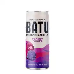 Albert Heijn Batu Kombucha forest fruits aanbieding