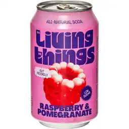 Albert Heijn Living Things Raspberry & pomegranate aanbieding