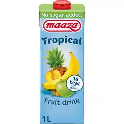 Albert Heijn Maaza Tropical fruit drink no sugar added aanbieding