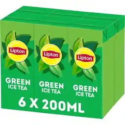 Albert Heijn Lipton Ice tea green aanbieding