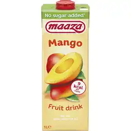 Albert Heijn Maaza Mango fruit drink no sugar added aanbieding