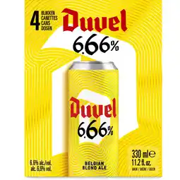 Albert Heijn Duvel 666 4-pack aanbieding