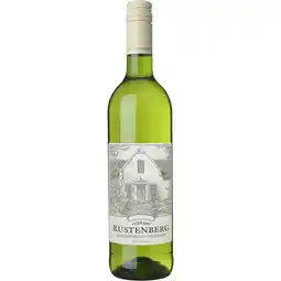 Albert Heijn Rustenberg Sauvignon blanc chardonnay aanbieding