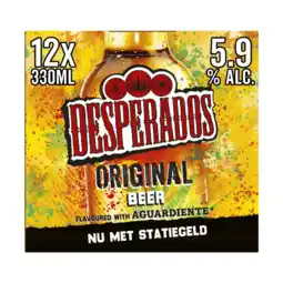 Albert Heijn Desperados Original beer 12-pack aanbieding