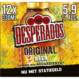 Albert Heijn Desperados Original beer 12-pack aanbieding
