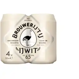 Albert Heijn Brouwerij 't IJ IJwit 4-pack aanbieding