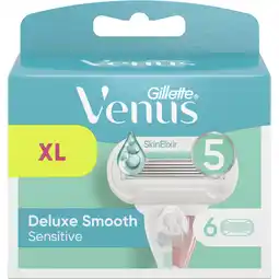 Albert Heijn Gillette Venus Pro smooth sensitive XL navulmesjes aanbieding