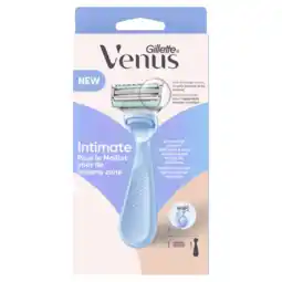 Albert Heijn Gillette Venus Intimate scheermes + navulmesje aanbieding