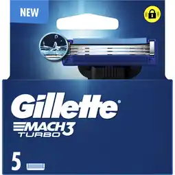 Albert Heijn Gillette Mach3 turbo navulmesjes aanbieding