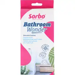 Albert Heijn Sorbo Bathroom wonder anti-kalk doek aanbieding