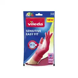 Albert Heijn Vileda Handschoenen sensitive easy fit M aanbieding