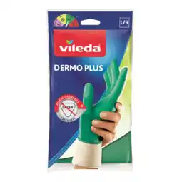 Albert Heijn Vileda Handschoenen dermo plus maat L aanbieding