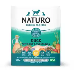 Albert Heijn Naturo Eend en rijst voor de hond aanbieding
