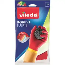 Albert Heijn Vileda Handschoenen robust maat L aanbieding