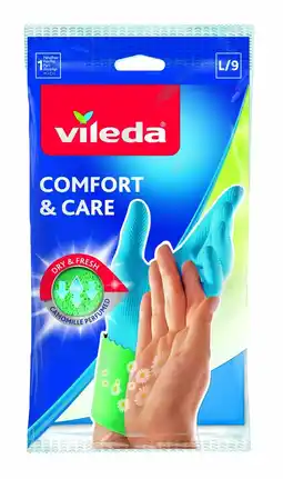 Albert Heijn Vileda Handschoenen Comfort & Care maat L aanbieding