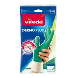 Albert Heijn Vileda Handschoenen dermo plus maat M aanbieding