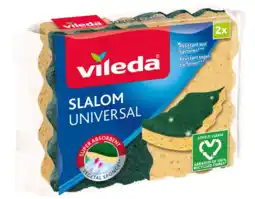Albert Heijn Vileda Schuursponsen slalom uni 2-Pack aanbieding