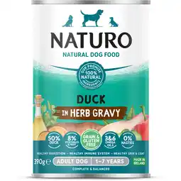 Albert Heijn Naturo Duck with blueberries,pumpkin, courgette aanbieding