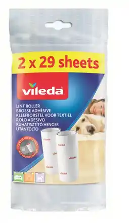 Albert Heijn Vileda Vervang kleefborstel bladen aanbieding