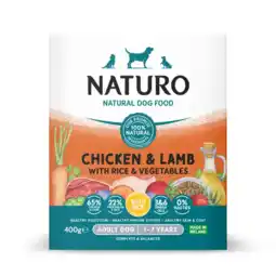 Albert Heijn Naturo Kip lam en rijst voor de hond aanbieding