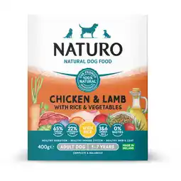 Albert Heijn Naturo Kip lam en rijst voor de hond aanbieding