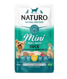 Albert Heijn Naturo Adult mini duck & rice aanbieding