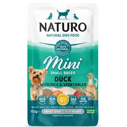 Albert Heijn Naturo Adult mini duck & rice aanbieding