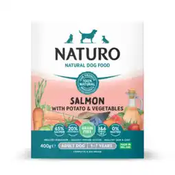 Albert Heijn Naturo Zalm en aardappel voor de hond aanbieding