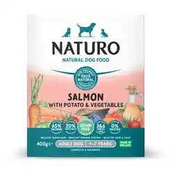 Albert Heijn Naturo Zalm en aardappel voor de hond aanbieding