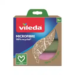 Albert Heijn Vileda Microvezeldoek 100% recycled aanbieding