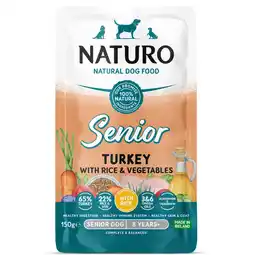 Albert Heijn Naturo Senior turkey & rice aanbieding
